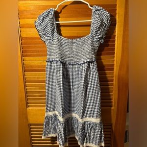 Beautiful gingham dress from Urban Outfitters.